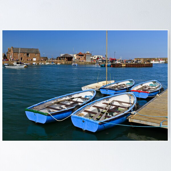 Item preview, Summer Boats At Stonehaven designed and sold by Bill Buchan.