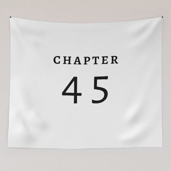 Item preview, CHAPTER 45 birthday gift for 45 years old | 40s Stickers designed and sold by sultanahst.