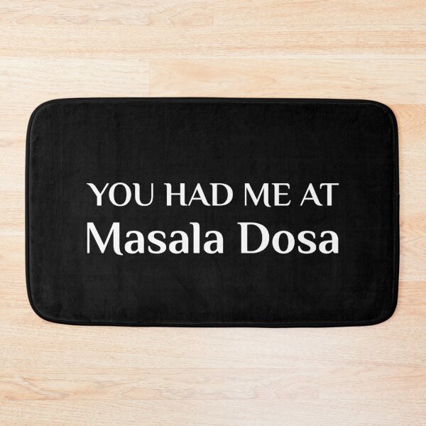 Item preview, Had Me At Masala Dosa Funny Indian Food designed and sold by Creekman Designs.