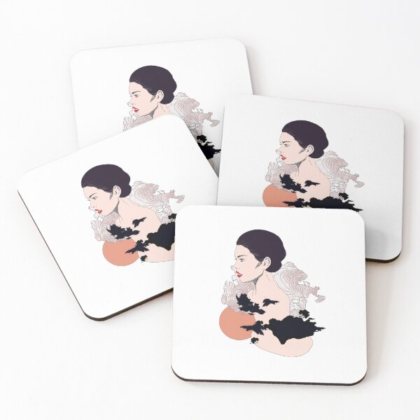 Item preview, profile of graphic and contemporary woman designed and sold by keera66.