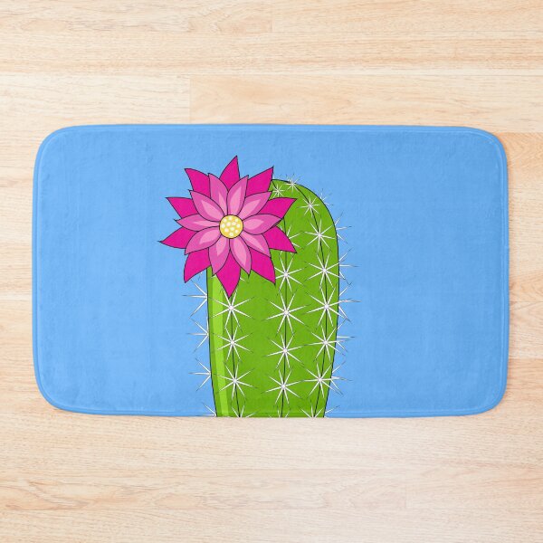 Item preview, Cactus with Blossom in Pink designed and sold by un-artiges.