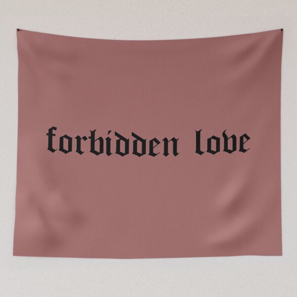 Item preview, forbidden love - black designed and sold by emotr4sh.