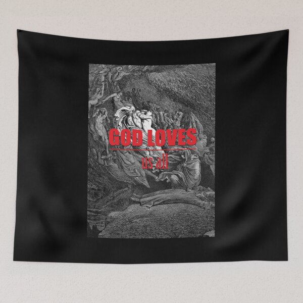 Item preview, God Loves Us All designed and sold by artpirate.