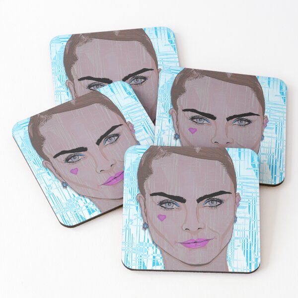 Item preview, Cara blue distorted designed and sold by Happyoninside.