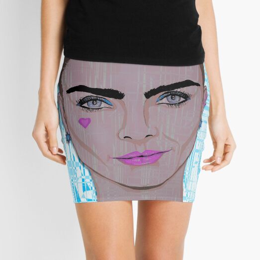 Thigh gap, model legs Mini Skirt for Sale by Happyoninside