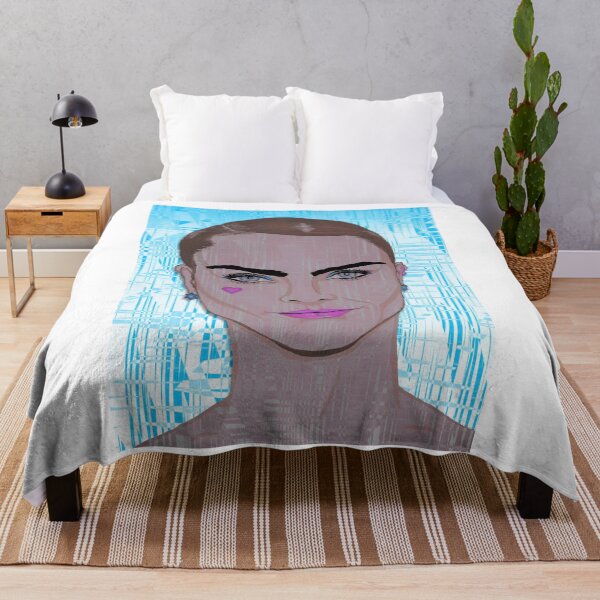 Item preview, Cara blue distorted designed and sold by Happyoninside.