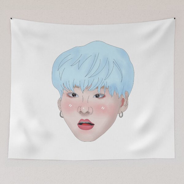 Item preview, BTS cute drawing - suga min yoongi agust d designed and sold by cameronbaba.