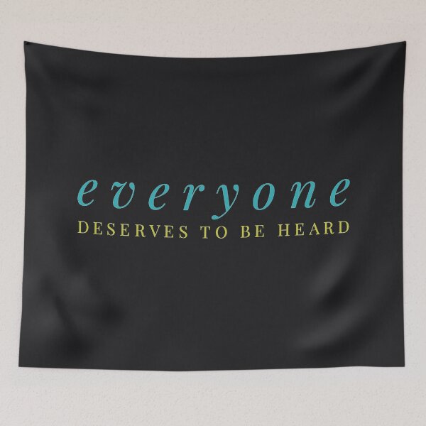 Item preview, SLP Everyone Deserves to Be Heard designed and sold by ojdart.