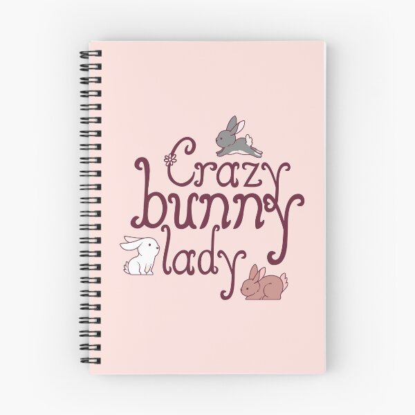 Item preview, Crazy bunny lady designed and sold by RatArt Designs.