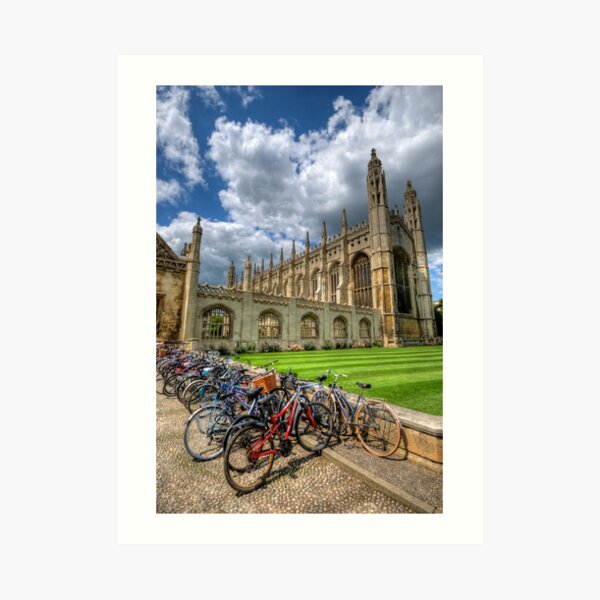 Kings College, Cambridge Art Print