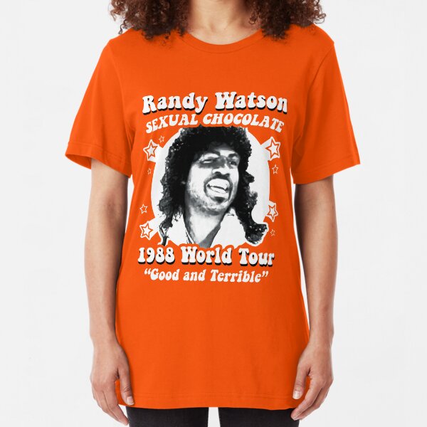Randy Watson 1988 World Tour Slim Fit T-Shirt