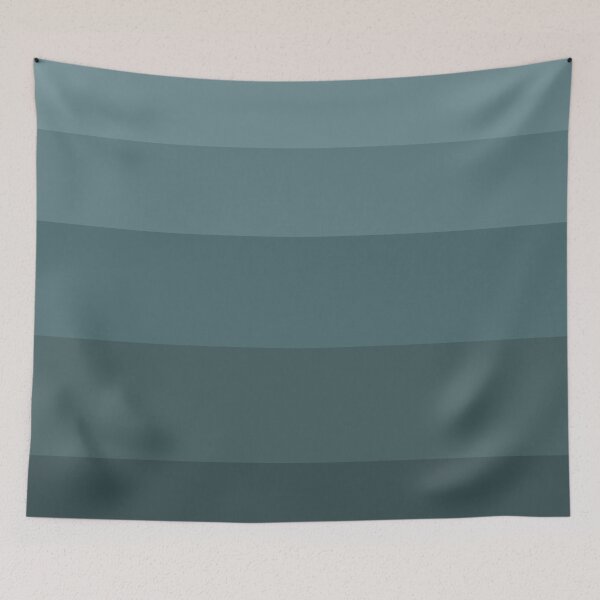 Item preview, Grey blue striped lined navy gradient ombre designed and sold by fuzzyfox.