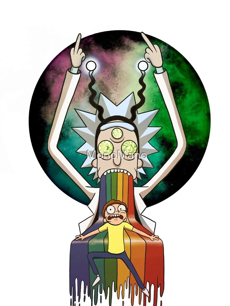 Peace among worlds - Rick & Morty (TM) by MonoMano