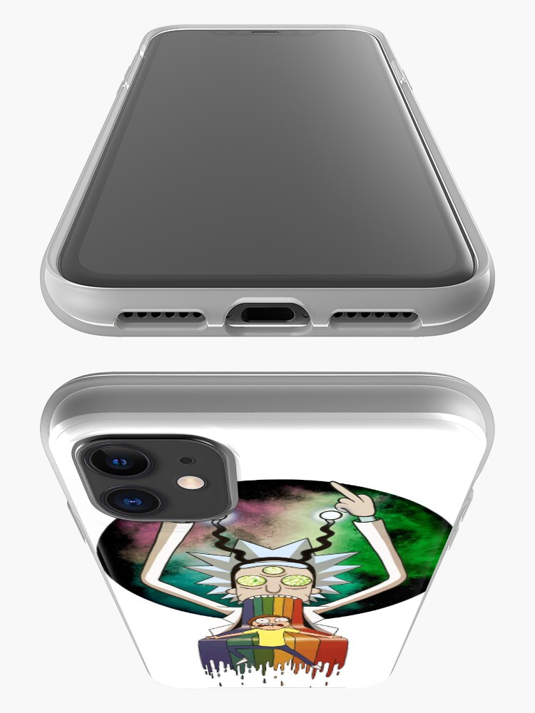 Alternate view of Peace among worlds - Rick & Morty (TM) iPhone Case & Cover