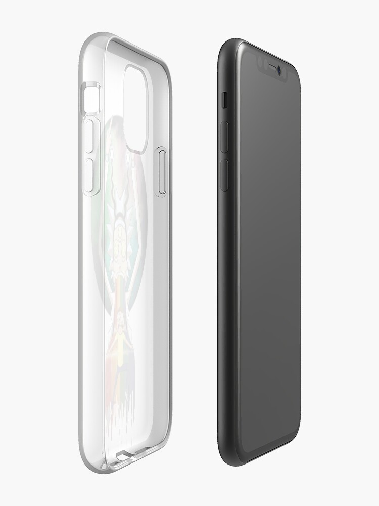 Alternate view of Peace among worlds - Rick & Morty (TM) iPhone Case & Cover