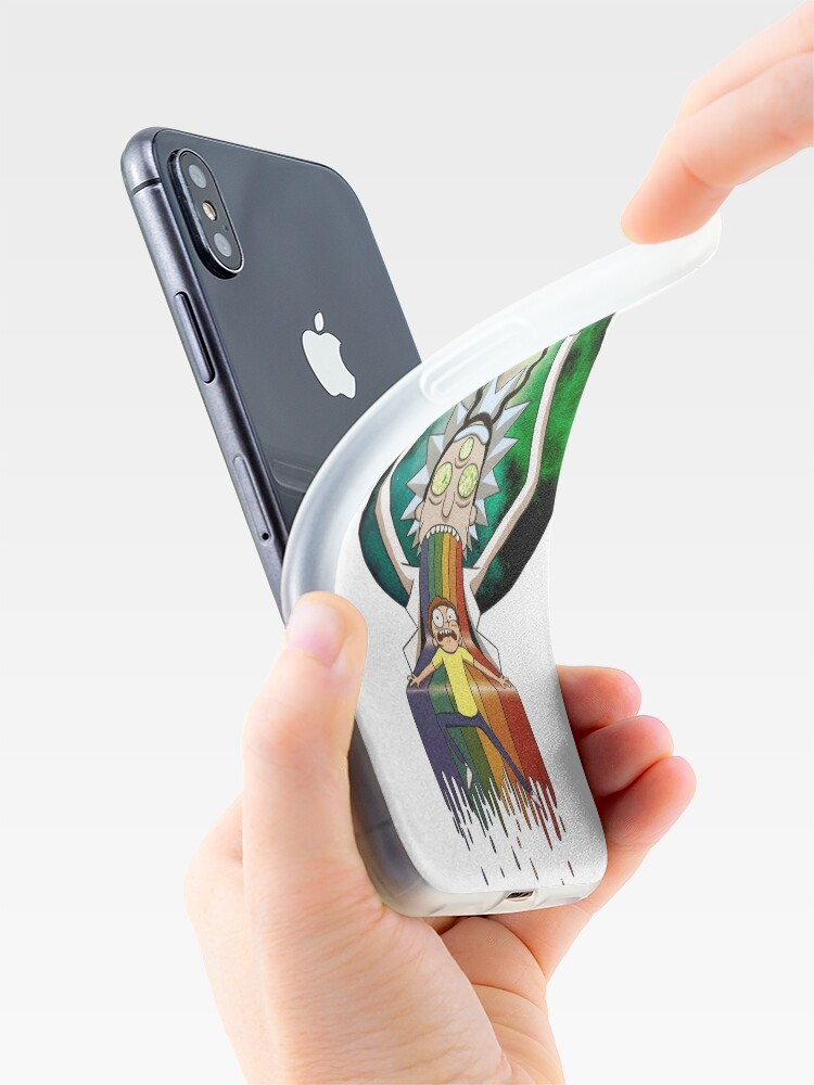 Alternate view of Peace among worlds - Rick & Morty (TM) iPhone Case & Cover