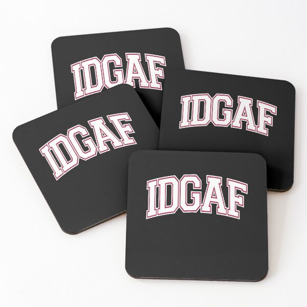 Item preview, IDGAF Patch designed and sold by Brookerino.