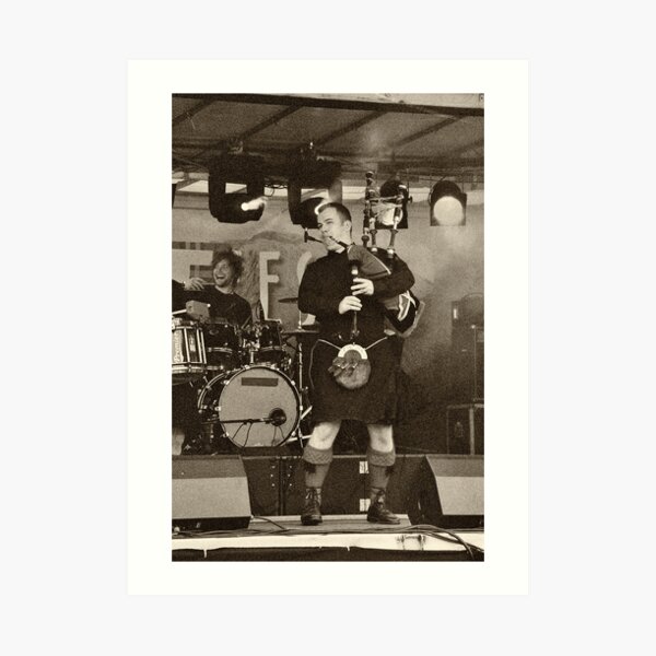 Red Hot Chilli Pipers (1) Art Print