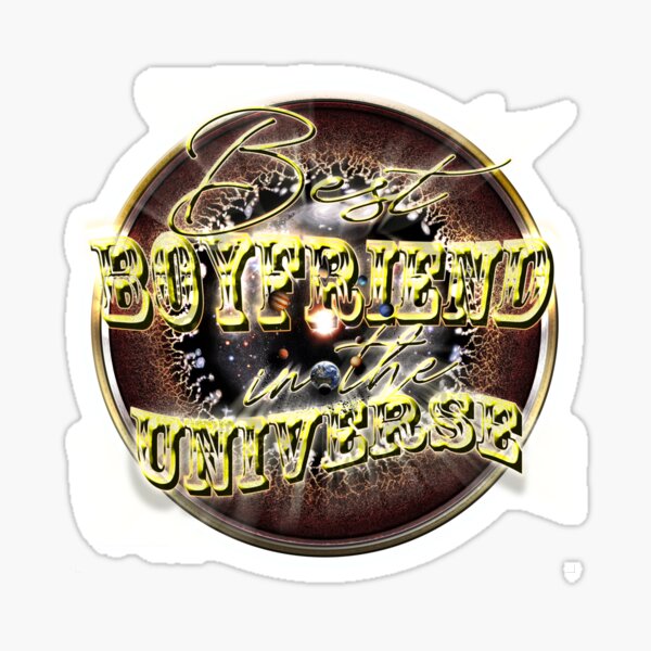 Best BOYFRIEND in the Universe Sticker