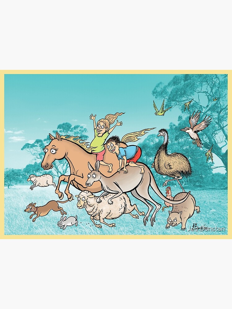 "Animals. Kids poster" Art Print for Sale by jeddunstan | Redbubble