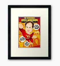 Joss Whedon Framed Print