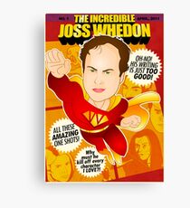 Joss Whedon Canvas Print