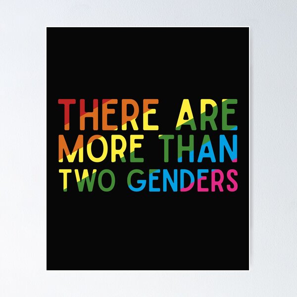 There Are More Than Two Genders Supportive Gift All Gender Symbols  | Graphic T-Shirt
