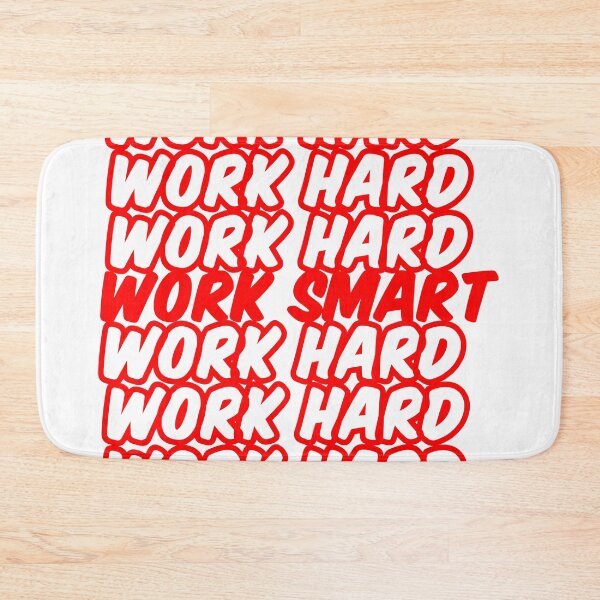 Item preview, work smart not hard designed and sold by shallotman.