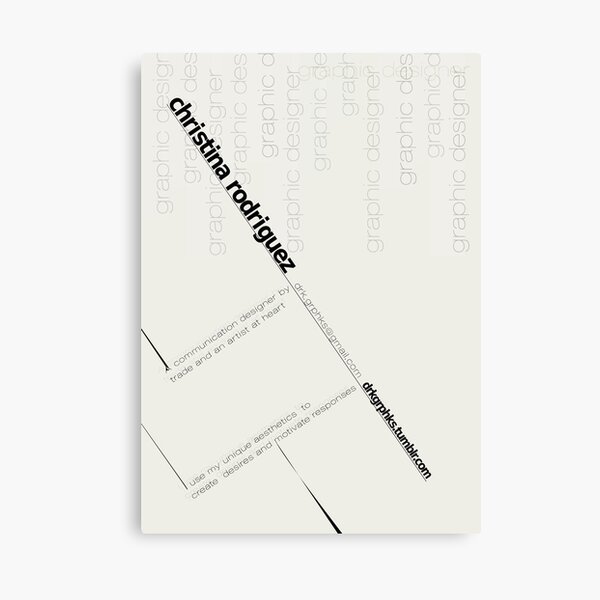 Bauhaus Logo Canvas Print