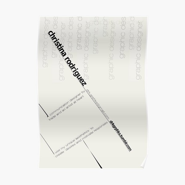 Bauhaus Logo Poster