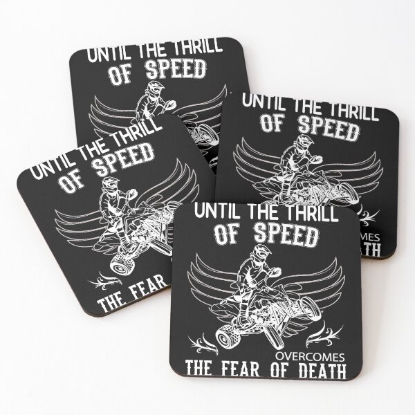 Item preview, Quad motorcycle The fear of death designed and sold by GeschenkDesigns.