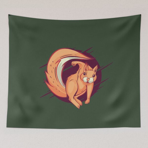 Item preview, angry squirrel, chipmunk designed and sold by DerSenat.