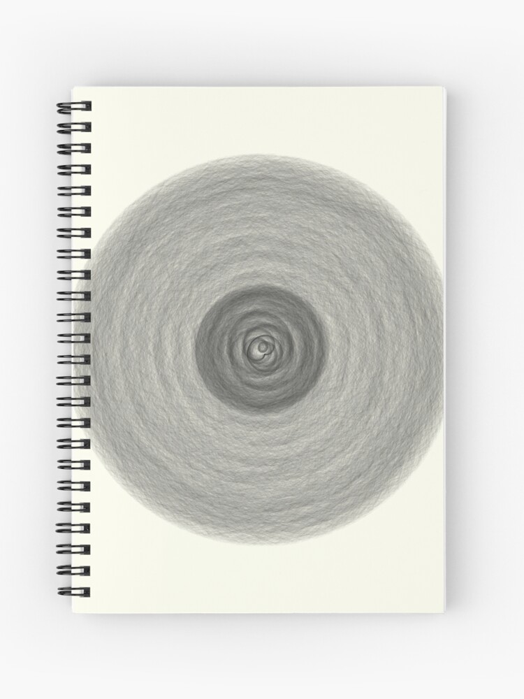 Sketch Design Vortex Spiral Notebook By Bruce5f Redbubble