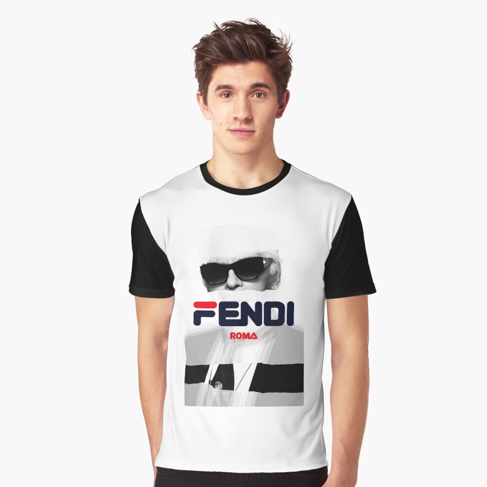fendi roma t shirt fila