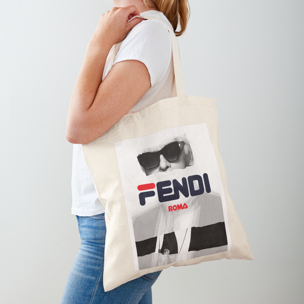 fendi fila tote bag