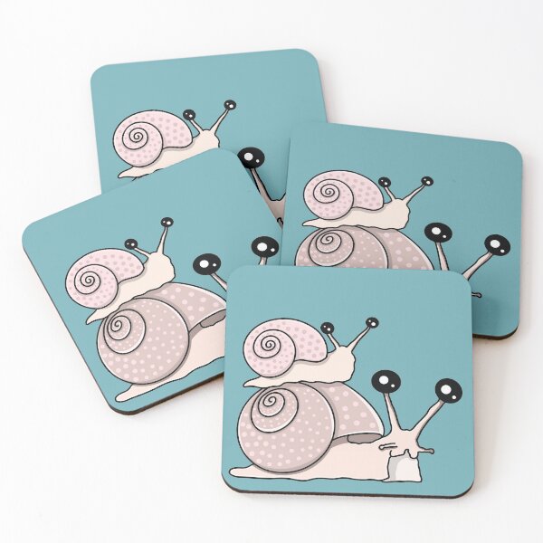 Item preview, Cute Friendly Snails designed and sold by Yaad.