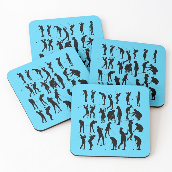 Item preview, Golf Poses Stickers designed and sold by VectorPB.