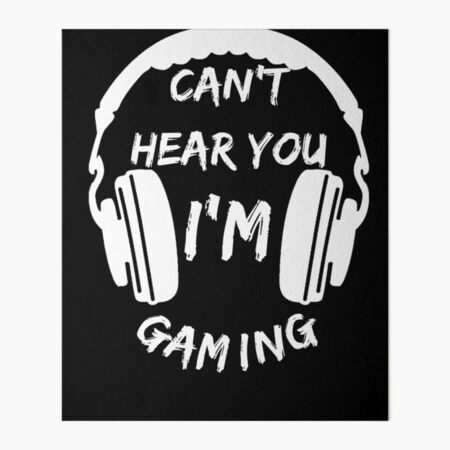 Can't Hear You I'm Gaming Player Video Game Cool Gamer Gift T-Shirt