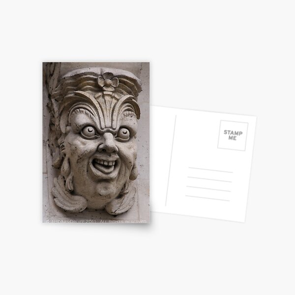 Paris gargoyle Postcard