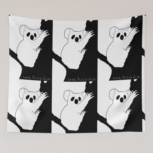 Item preview, Save Australia koala designed and sold by artReall.