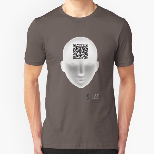 Still ~ QR Code Slim Fit T-Shirt
