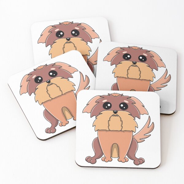 Item preview, Cute Brown Dog designed and sold by Yaad.