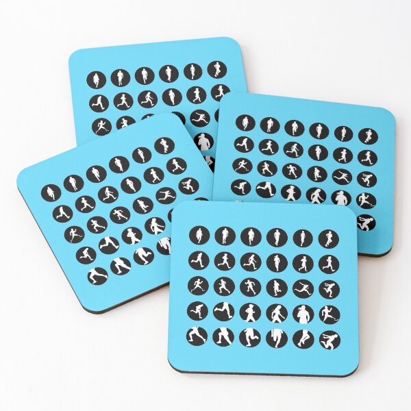 Item preview, Running Icon Stickers designed and sold by VectorPB.