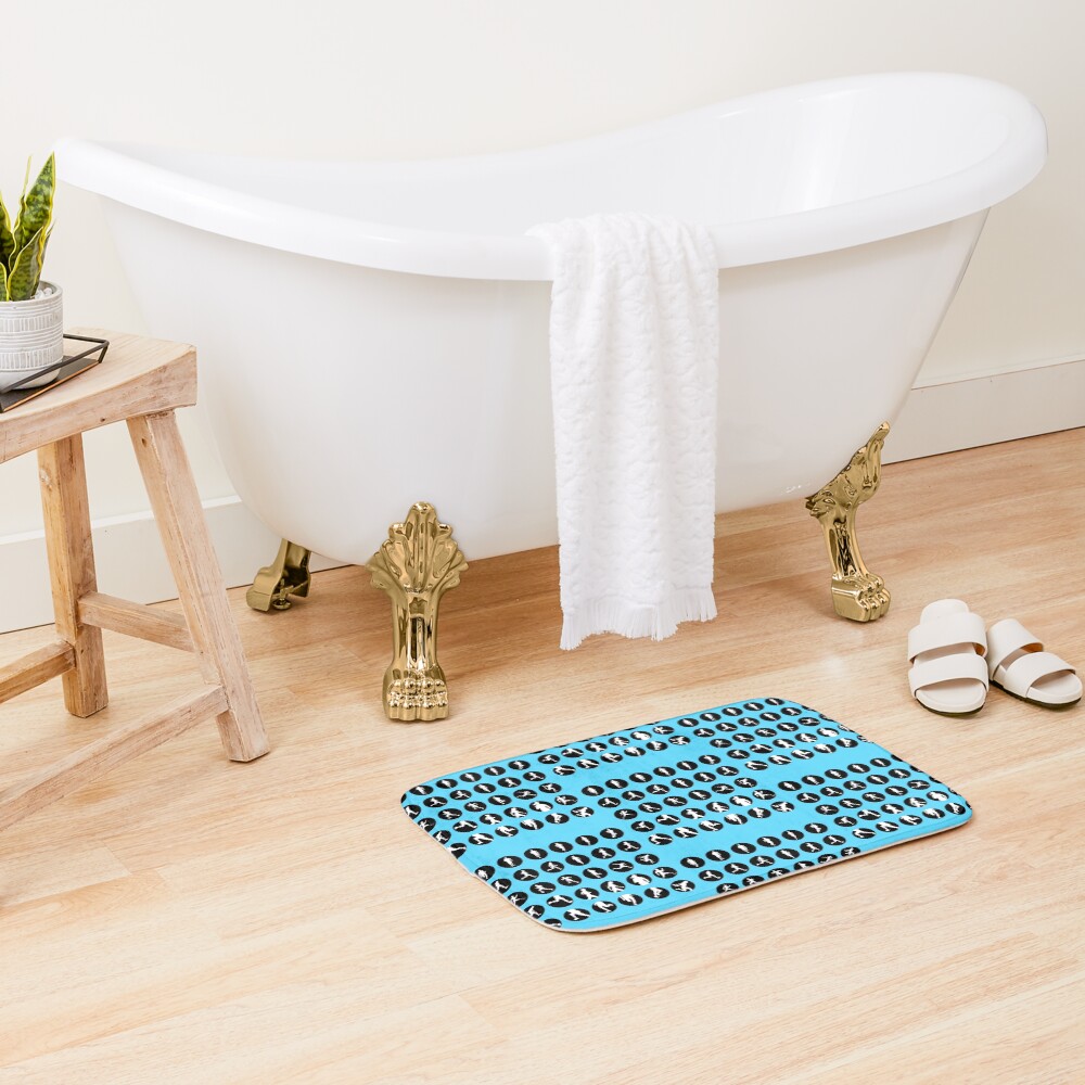 Item preview, Bath Mat designed and sold by VectorPB.