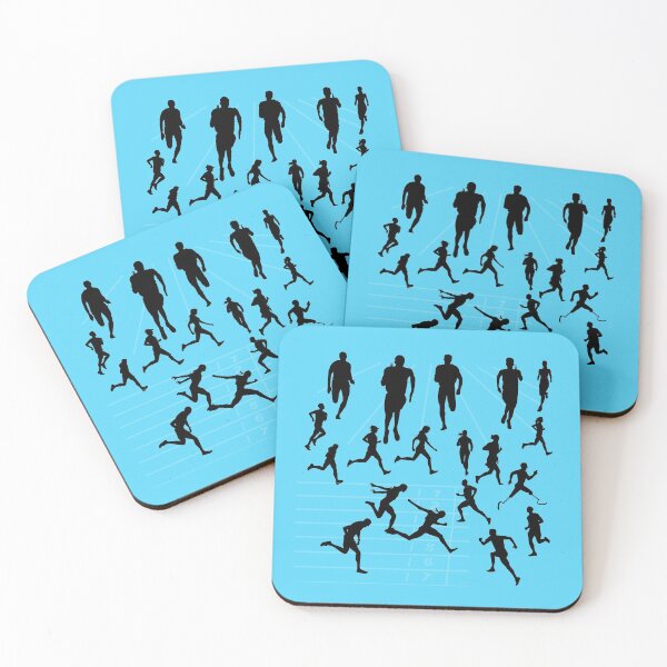 Item preview, Running Poses Stickers designed and sold by VectorPB.