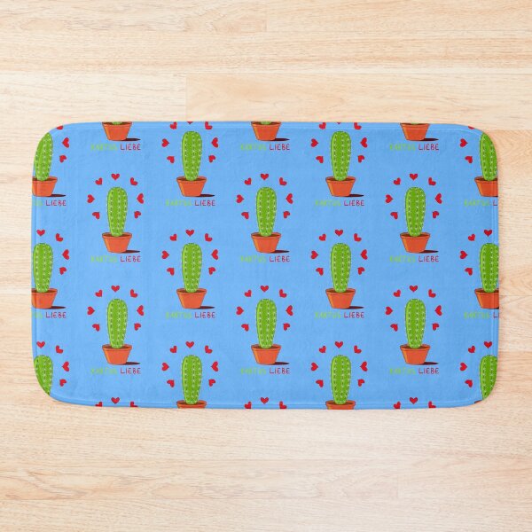 Item preview, Kaktus Liebe – Cactus with red hearts  designed and sold by un-artiges.