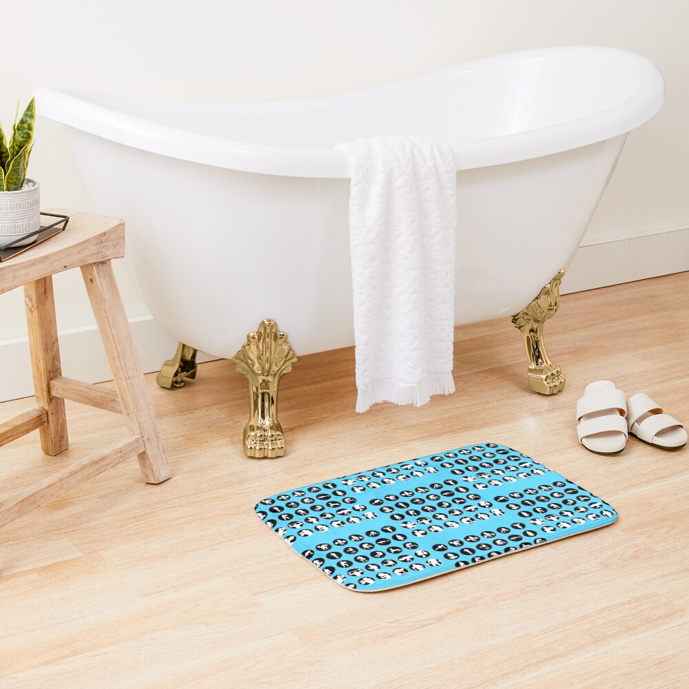 Item preview, Bath Mat designed and sold by VectorPB.