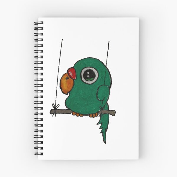 Item preview, Parrot on a swing designed and sold by DaretoDream.