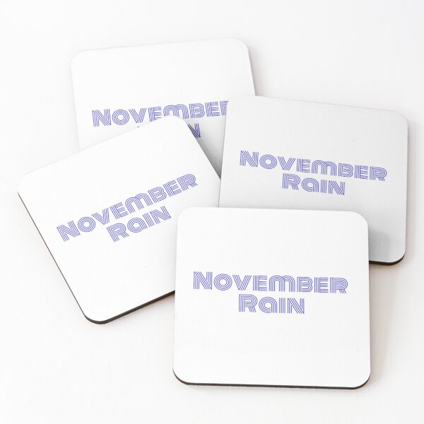Item preview, November Rain, Blue designed and sold by TeleJager.