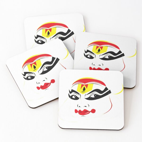 Item preview, Kathakali dancer face from Kerala India best for tourists designed and sold by Raseelvm.